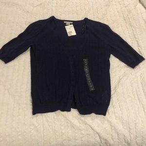 Short sleeve cardigan